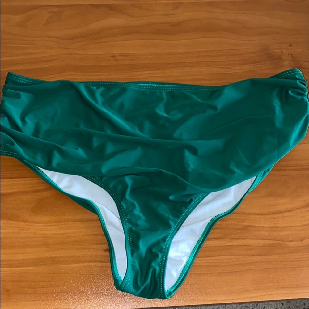 High waisted bikini bottoms